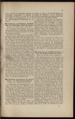 Verordnungsblatt für die Dienstbereiche der Bundesministerien für Unterricht und kulturelle Angelegenheiten bzw. Wissenschaft und Verkehr 19460501 Seite: 7