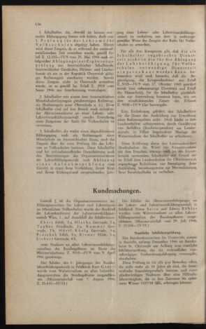 Verordnungsblatt für die Dienstbereiche der Bundesministerien für Unterricht und kulturelle Angelegenheiten bzw. Wissenschaft und Verkehr 19460901 Seite: 6