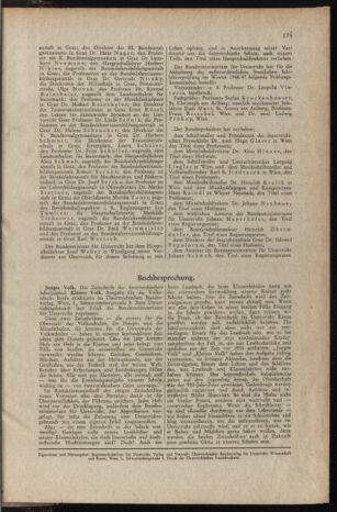 Verordnungsblatt für die Dienstbereiche der Bundesministerien für Unterricht und kulturelle Angelegenheiten bzw. Wissenschaft und Verkehr 19461201 Seite: 9