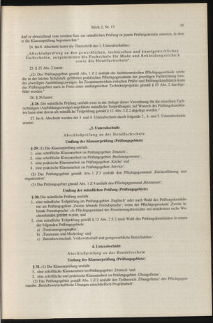 Verordnungsblatt für die Dienstbereiche der Bundesministerien für Unterricht und kulturelle Angelegenheiten bzw. Wissenschaft und Verkehr 19960201 Seite: 11