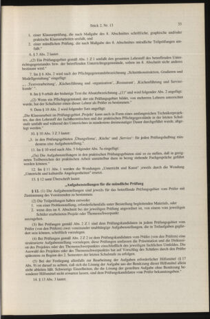 Verordnungsblatt für die Dienstbereiche der Bundesministerien für Unterricht und kulturelle Angelegenheiten bzw. Wissenschaft und Verkehr 19960201 Seite: 9