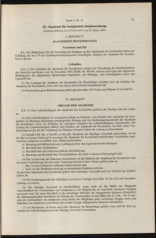 Verordnungsblatt für die Dienstbereiche der Bundesministerien für Unterricht und kulturelle Angelegenheiten bzw. Wissenschaft und Verkehr 19960301 Seite: 5