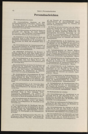 Verordnungsblatt für die Dienstbereiche der Bundesministerien für Unterricht und kulturelle Angelegenheiten bzw. Wissenschaft und Verkehr 19960401 Seite: 8