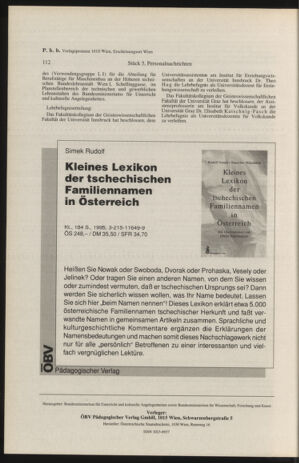 Verordnungsblatt für die Dienstbereiche der Bundesministerien für Unterricht und kulturelle Angelegenheiten bzw. Wissenschaft und Verkehr 19960501 Seite: 16