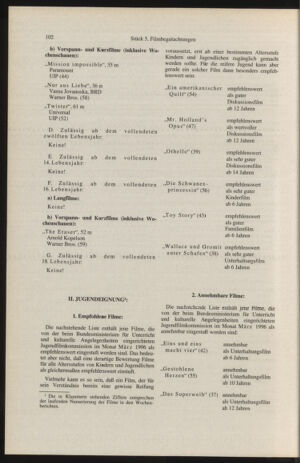 Verordnungsblatt für die Dienstbereiche der Bundesministerien für Unterricht und kulturelle Angelegenheiten bzw. Wissenschaft und Verkehr 19960501 Seite: 6