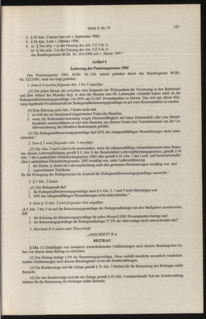 Verordnungsblatt für die Dienstbereiche der Bundesministerien für Unterricht und kulturelle Angelegenheiten bzw. Wissenschaft und Verkehr 19960601 Seite: 11