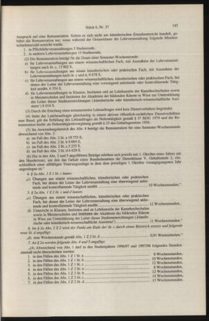 Verordnungsblatt für die Dienstbereiche der Bundesministerien für Unterricht und kulturelle Angelegenheiten bzw. Wissenschaft und Verkehr 19960601 Seite: 33