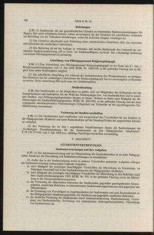 Verordnungsblatt für die Dienstbereiche der Bundesministerien für Unterricht und kulturelle Angelegenheiten bzw. Wissenschaft und Verkehr 19960601 Seite: 54