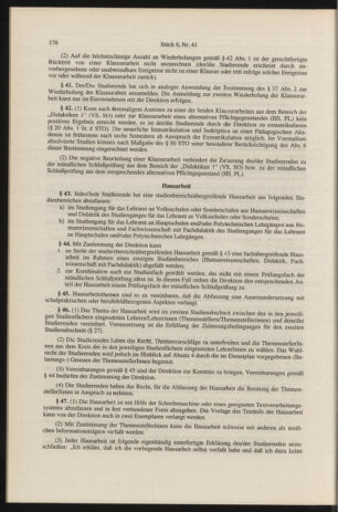 Verordnungsblatt für die Dienstbereiche der Bundesministerien für Unterricht und kulturelle Angelegenheiten bzw. Wissenschaft und Verkehr 19960601 Seite: 64