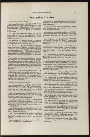 Verordnungsblatt für die Dienstbereiche der Bundesministerien für Unterricht und kulturelle Angelegenheiten bzw. Wissenschaft und Verkehr 19960601 Seite: 77