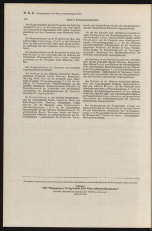 Verordnungsblatt für die Dienstbereiche der Bundesministerien für Unterricht und kulturelle Angelegenheiten bzw. Wissenschaft und Verkehr 19960601 Seite: 80