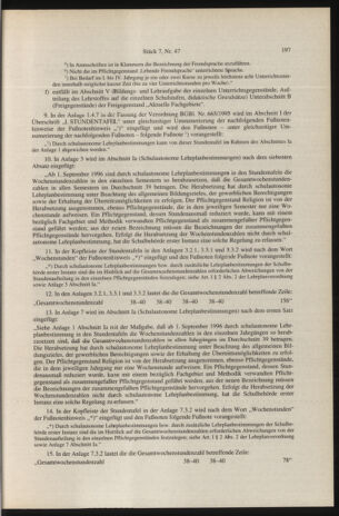 Verordnungsblatt für die Dienstbereiche der Bundesministerien für Unterricht und kulturelle Angelegenheiten bzw. Wissenschaft und Verkehr 19960701 Seite: 5