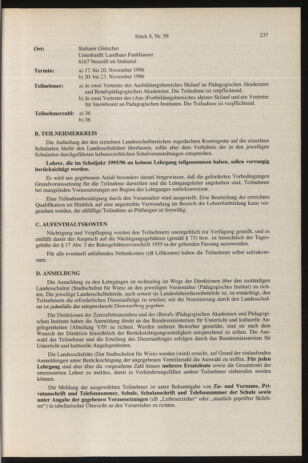 Verordnungsblatt für die Dienstbereiche der Bundesministerien für Unterricht und kulturelle Angelegenheiten bzw. Wissenschaft und Verkehr 19960801 Seite: 25