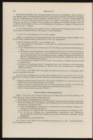 Verordnungsblatt für die Dienstbereiche der Bundesministerien für Unterricht und kulturelle Angelegenheiten bzw. Wissenschaft und Verkehr 19960901 Seite: 16