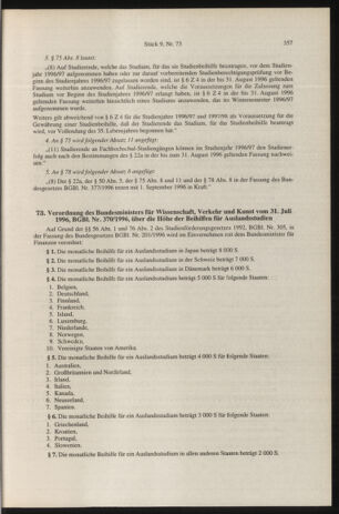 Verordnungsblatt für die Dienstbereiche der Bundesministerien für Unterricht und kulturelle Angelegenheiten bzw. Wissenschaft und Verkehr 19960901 Seite: 21