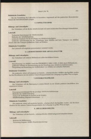 Verordnungsblatt für die Dienstbereiche der Bundesministerien für Unterricht und kulturelle Angelegenheiten bzw. Wissenschaft und Verkehr 19960901 Seite: 37