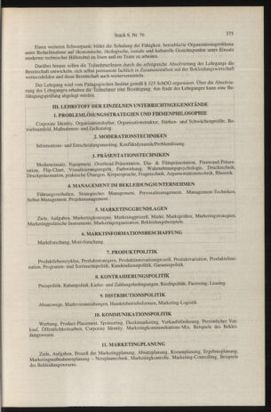 Verordnungsblatt für die Dienstbereiche der Bundesministerien für Unterricht und kulturelle Angelegenheiten bzw. Wissenschaft und Verkehr 19960901 Seite: 39