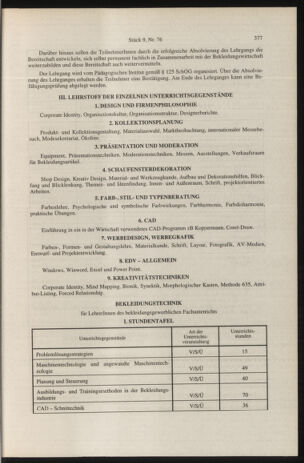 Verordnungsblatt für die Dienstbereiche der Bundesministerien für Unterricht und kulturelle Angelegenheiten bzw. Wissenschaft und Verkehr 19960901 Seite: 41