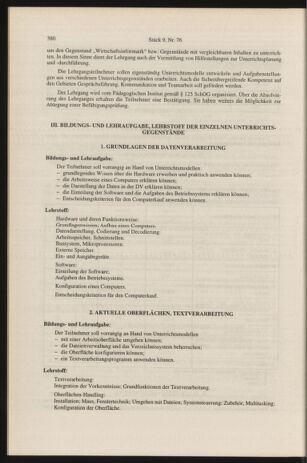 Verordnungsblatt für die Dienstbereiche der Bundesministerien für Unterricht und kulturelle Angelegenheiten bzw. Wissenschaft und Verkehr 19960901 Seite: 44