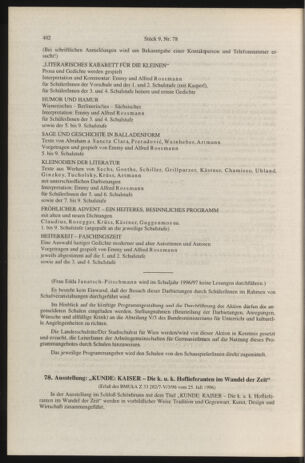 Verordnungsblatt für die Dienstbereiche der Bundesministerien für Unterricht und kulturelle Angelegenheiten bzw. Wissenschaft und Verkehr 19960901 Seite: 66