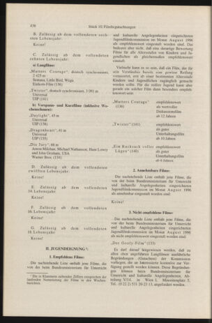 Verordnungsblatt für die Dienstbereiche der Bundesministerien für Unterricht und kulturelle Angelegenheiten bzw. Wissenschaft und Verkehr 19961001 Seite: 16