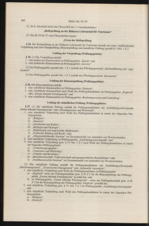 Verordnungsblatt für die Dienstbereiche der Bundesministerien für Unterricht und kulturelle Angelegenheiten bzw. Wissenschaft und Verkehr 19961001 Seite: 24