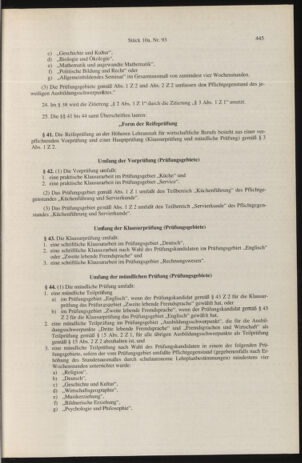 Verordnungsblatt für die Dienstbereiche der Bundesministerien für Unterricht und kulturelle Angelegenheiten bzw. Wissenschaft und Verkehr 19961001 Seite: 25