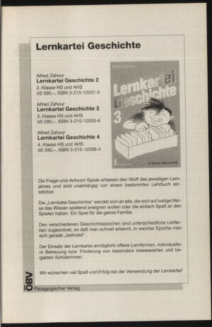 Verordnungsblatt für die Dienstbereiche der Bundesministerien für Unterricht und kulturelle Angelegenheiten bzw. Wissenschaft und Verkehr 19961101 Seite: 27