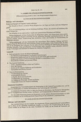 Verordnungsblatt für die Dienstbereiche der Bundesministerien für Unterricht und kulturelle Angelegenheiten bzw. Wissenschaft und Verkehr 19961201 Seite: 23