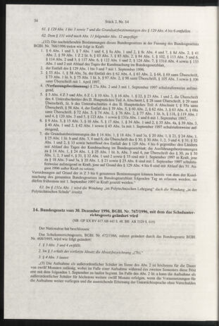 Verordnungsblatt für die Dienstbereiche der Bundesministerien für Unterricht und kulturelle Angelegenheiten bzw. Wissenschaft und Verkehr 19970201 Seite: 10