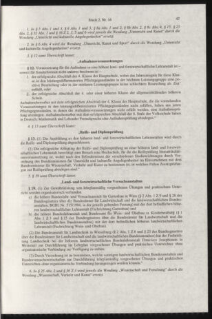 Verordnungsblatt für die Dienstbereiche der Bundesministerien für Unterricht und kulturelle Angelegenheiten bzw. Wissenschaft und Verkehr 19970201 Seite: 23