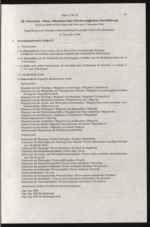 Verordnungsblatt für die Dienstbereiche der Bundesministerien für Unterricht und kulturelle Angelegenheiten bzw. Wissenschaft und Verkehr 19970201 Seite: 33