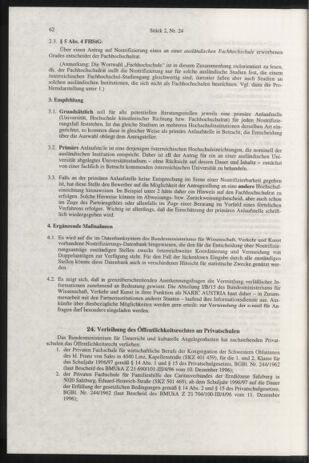 Verordnungsblatt für die Dienstbereiche der Bundesministerien für Unterricht und kulturelle Angelegenheiten bzw. Wissenschaft und Verkehr 19970201 Seite: 38