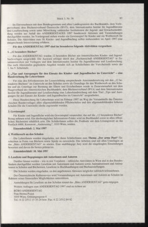 Verordnungsblatt für die Dienstbereiche der Bundesministerien für Unterricht und kulturelle Angelegenheiten bzw. Wissenschaft und Verkehr 19970301 Seite: 11