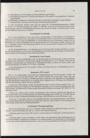 Verordnungsblatt für die Dienstbereiche der Bundesministerien für Unterricht und kulturelle Angelegenheiten bzw. Wissenschaft und Verkehr 19970301 Seite: 3