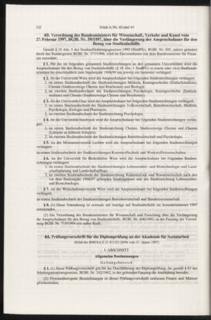 Verordnungsblatt für die Dienstbereiche der Bundesministerien für Unterricht und kulturelle Angelegenheiten bzw. Wissenschaft und Verkehr 19970401 Seite: 12