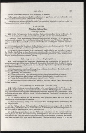 Verordnungsblatt für die Dienstbereiche der Bundesministerien für Unterricht und kulturelle Angelegenheiten bzw. Wissenschaft und Verkehr 19970401 Seite: 15