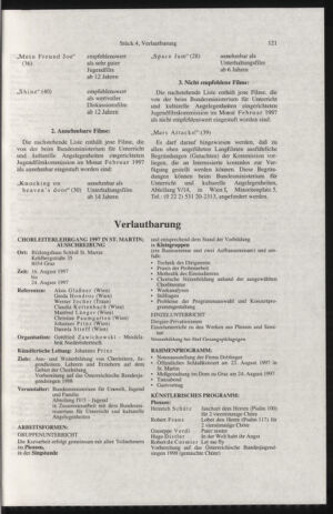 Verordnungsblatt für die Dienstbereiche der Bundesministerien für Unterricht und kulturelle Angelegenheiten bzw. Wissenschaft und Verkehr 19970401 Seite: 21