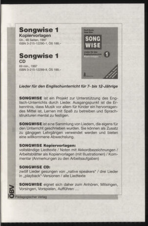 Verordnungsblatt für die Dienstbereiche der Bundesministerien für Unterricht und kulturelle Angelegenheiten bzw. Wissenschaft und Verkehr 19970401 Seite: 27