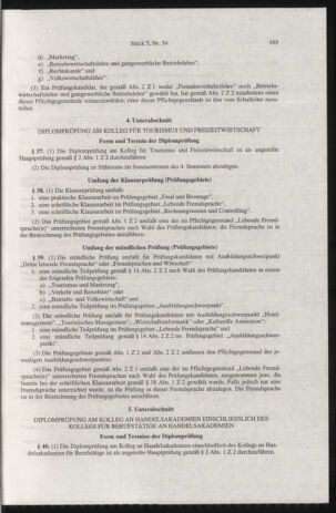 Verordnungsblatt für die Dienstbereiche der Bundesministerien für Unterricht und kulturelle Angelegenheiten bzw. Wissenschaft und Verkehr 19970501 Seite: 37