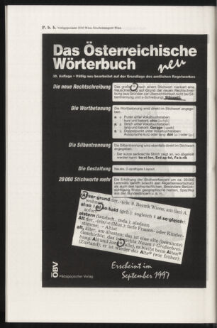 Verordnungsblatt für die Dienstbereiche der Bundesministerien für Unterricht und kulturelle Angelegenheiten bzw. Wissenschaft und Verkehr 19970501 Seite: 60