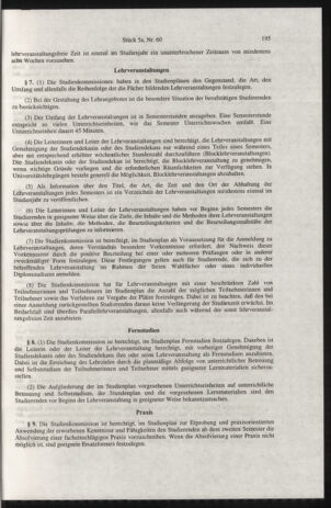 Verordnungsblatt für die Dienstbereiche der Bundesministerien für Unterricht und kulturelle Angelegenheiten bzw. Wissenschaft und Verkehr 19970515 Seite: 7