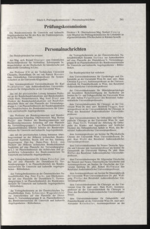 Verordnungsblatt für die Dienstbereiche der Bundesministerien für Unterricht und kulturelle Angelegenheiten bzw. Wissenschaft und Verkehr 19970601 Seite: 25