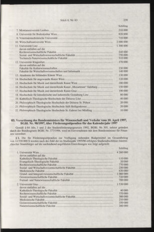 Verordnungsblatt für die Dienstbereiche der Bundesministerien für Unterricht und kulturelle Angelegenheiten bzw. Wissenschaft und Verkehr 19970601 Seite: 3