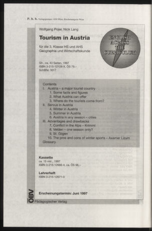 Verordnungsblatt für die Dienstbereiche der Bundesministerien für Unterricht und kulturelle Angelegenheiten bzw. Wissenschaft und Verkehr 19970601 Seite: 32