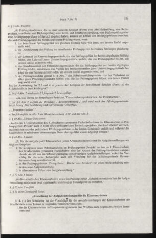 Verordnungsblatt für die Dienstbereiche der Bundesministerien für Unterricht und kulturelle Angelegenheiten bzw. Wissenschaft und Verkehr 19970701 Seite: 11