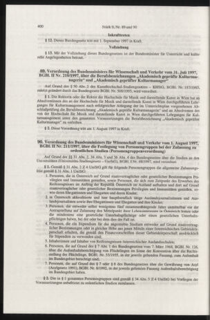 Verordnungsblatt für die Dienstbereiche der Bundesministerien für Unterricht und kulturelle Angelegenheiten bzw. Wissenschaft und Verkehr 19970901 Seite: 4