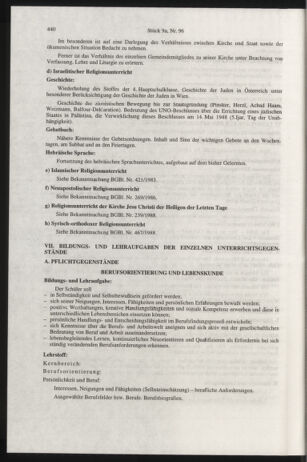 Verordnungsblatt für die Dienstbereiche der Bundesministerien für Unterricht und kulturelle Angelegenheiten bzw. Wissenschaft und Verkehr 19970915 Seite: 12