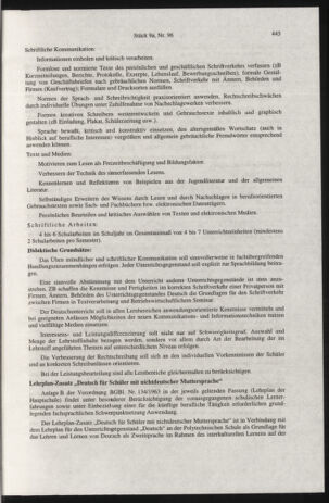 Verordnungsblatt für die Dienstbereiche der Bundesministerien für Unterricht und kulturelle Angelegenheiten bzw. Wissenschaft und Verkehr 19970915 Seite: 15