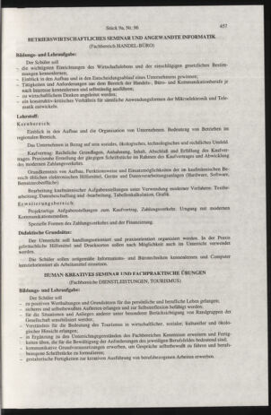 Verordnungsblatt für die Dienstbereiche der Bundesministerien für Unterricht und kulturelle Angelegenheiten bzw. Wissenschaft und Verkehr 19970915 Seite: 29